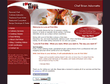 Tablet Screenshot of loveatfirstbite.net